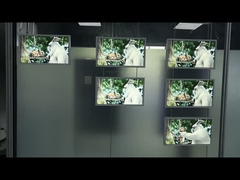 21.5 pouces Affichage de fenêtre suspendue d'un seul côté 2000cd/M2 Luminosité Full Hd Signage numérique LCD