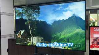 Téléviseur extérieur étanche 86"
