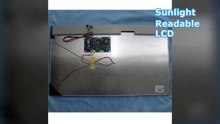 Panneau LCD extérieur haute luminosité de 23,8 po