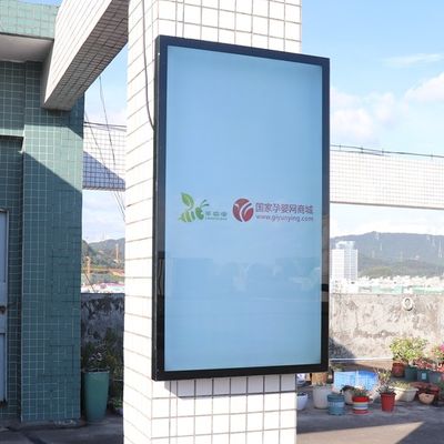 55inch Signage extérieur TV de l'affichage à cristaux liquides Digital pour les affaires 3000nits imperméable