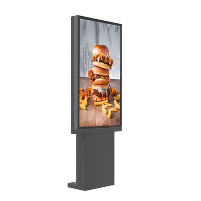 Les panneaux extérieurs de menu de Digital de 55 pouces conduisent pour d'aliments de préparation rapide le plein HD moniteur 3000nits des restaurants
