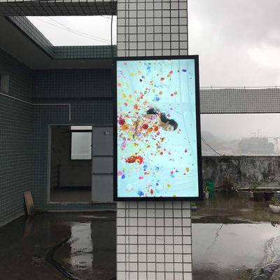 Affichage à cristaux liquides imperméable fixé au mur 55