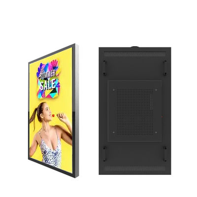 Affichage LCD de fenêtre de 75 pouces Centre commercial Monture murale Full Hd
