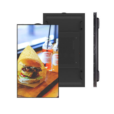 Uhd 65 pouces tableau publicitaire LCD intérieur pour le commerce de détail