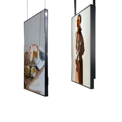 Écran LCD de fenêtre publicitaire à haute luminosité 2500 Nits 55 pouces bordure étroite