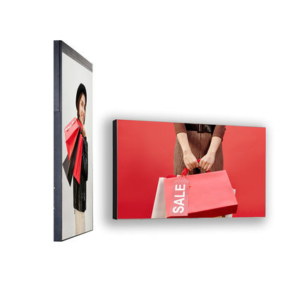 OEM intérieur 75 pouces 2500 cd / m2 Affichage numérique LCD haute luminosité pour vitrines de vente au détail