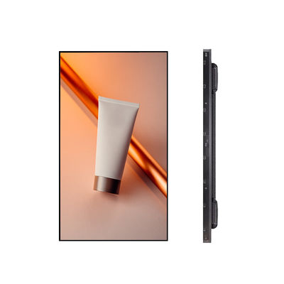 Magasin de détail Affichage LCD de fenêtre de 49 pouces Informations promotionnelles Kiosque Moniteur LCD