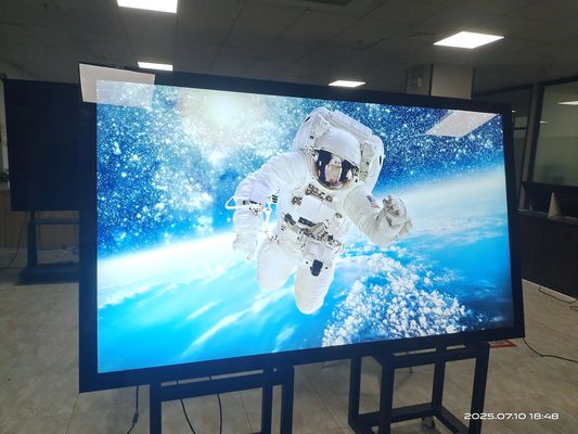 Grand format 86 pouces IP66 Étanche 3500 nits Écran LCD extérieur complet UHD Publicité