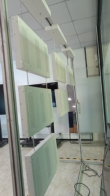 21.5 pouces FHD 2000nits toit suspendu vitrine latérale unique pour restaurant magasin